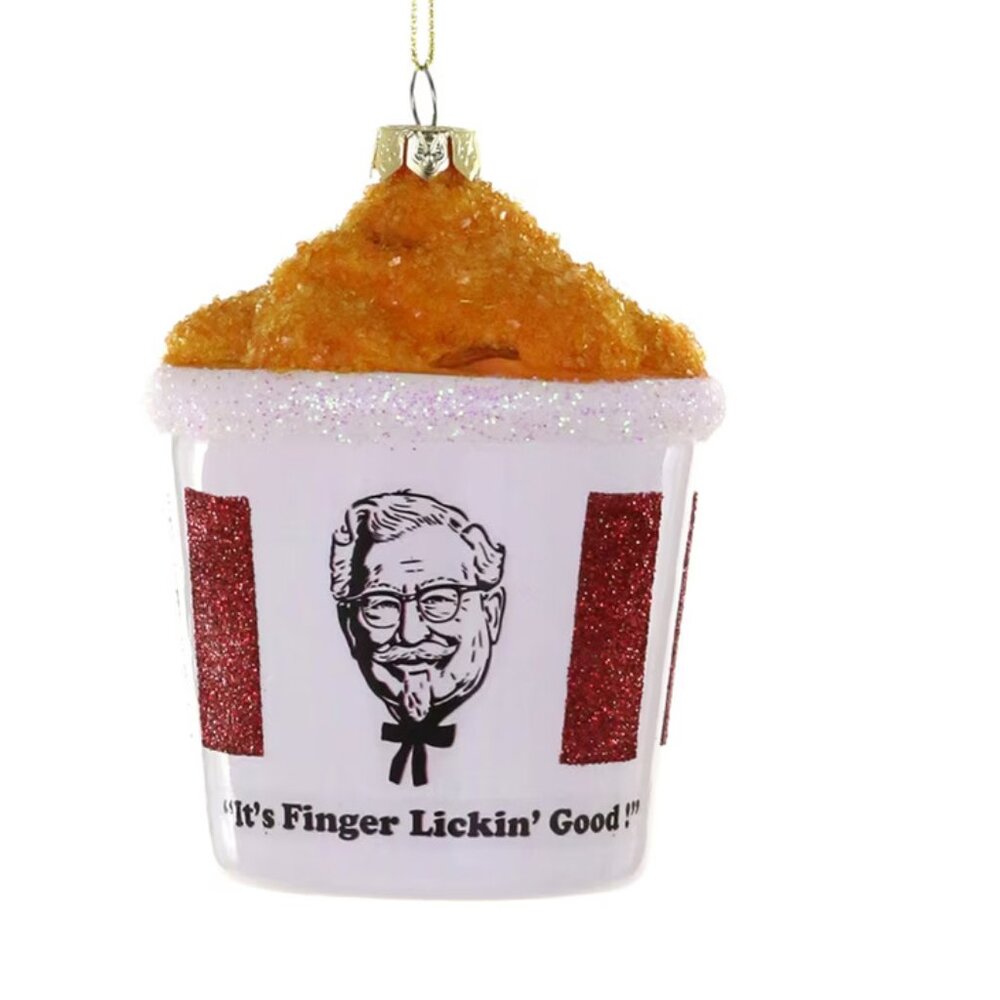Cody Foster Bucket of Chicken Ornament
